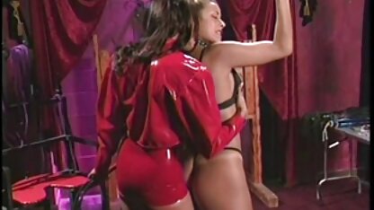 Hai đồng tính xem sec thu nữ dàn dựng một độc đáo cunnilingus